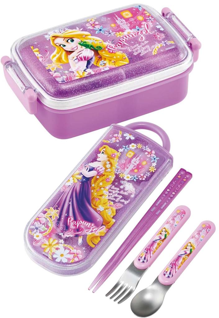 Skater Lunch 1 Dome Disney Rapunzel On the Tower For Made In Japan Children's Box, Tier, 450ml, Shape, Fluffy, 24, Antibacterial, Children, RBF3ANAG-A