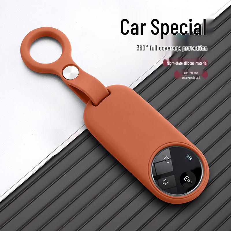 Silicone Key Cover for M7, M8, M9 Models – Minimalist Car Color Design