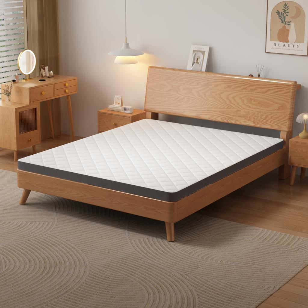 Mattress H3, medium strength, Oeko TEX certification, height 7cm, size 90cm × 200cm, made in China, seven zone embossed foam, supporting the waist