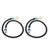 2Pcs 24in O2 Sensor Header Extension Wire Harness Replacement for Corvette LS1 LS6 2004