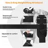 1pair Grip Bands For Weightlifting Straps With D Ring Weight Lifting Straps Deadlift Straps For Gym Straps Pull-Ups