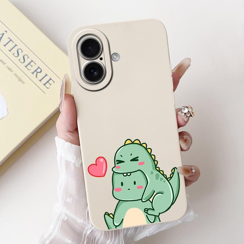 For Apple iPhone 17 Pro Max Case 2025 New Fashion Cartoon Cover Soft Silicone Phone Case For iPhone 17 Air iPhone17 Pro Max Bags