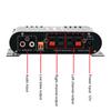 ST-838 2.1 Channel Amplifier Aluminum Alloy HiFi Power Amplifier Bass And Treble Adjustment Stereo Audio Amplifier for Car Home Use
