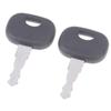 2Pcs 14603 key for JCB Bomag Dynapac Terex Vibromax New Holland NH