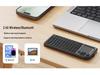 Bluetooth Wireless Mini Keyboard with Integrated Touchpad & Mouse - Portable Multifunctional Game Keyboard