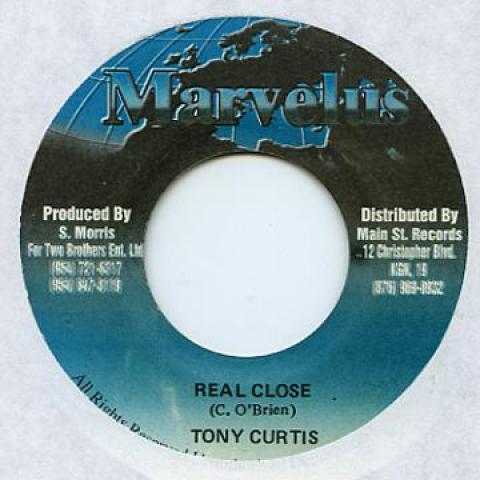 

7inch Record TONY CURTIS - Real Close Marvelus 2000 Jamaica Reggae, Ska & Dub