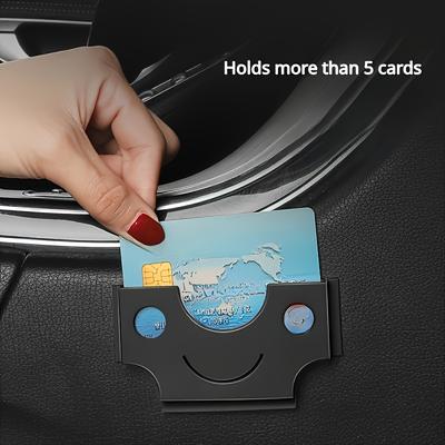Portable Multi-Function Clip-On Dashboard Organizer, Silicone, Vehicle Storage, Car Organizer Storage,For Home Office Storage