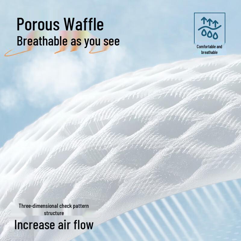 JEANSWEST LIFE Herren-T-Shirt mit Waffelstrick und kurzen Ärmeln