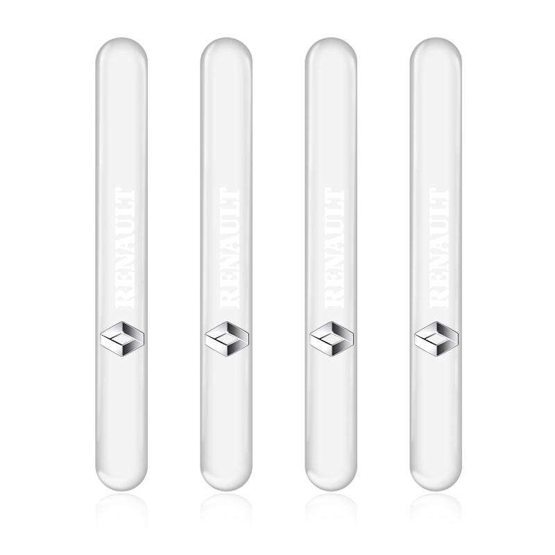 4 Stück/Set Autotürgriff Schutzaufkleber Autostyling Für Renault Dacia Megane Clio Captur 2 3 4 Fulence Kadjar Duster Captur Logan Borui