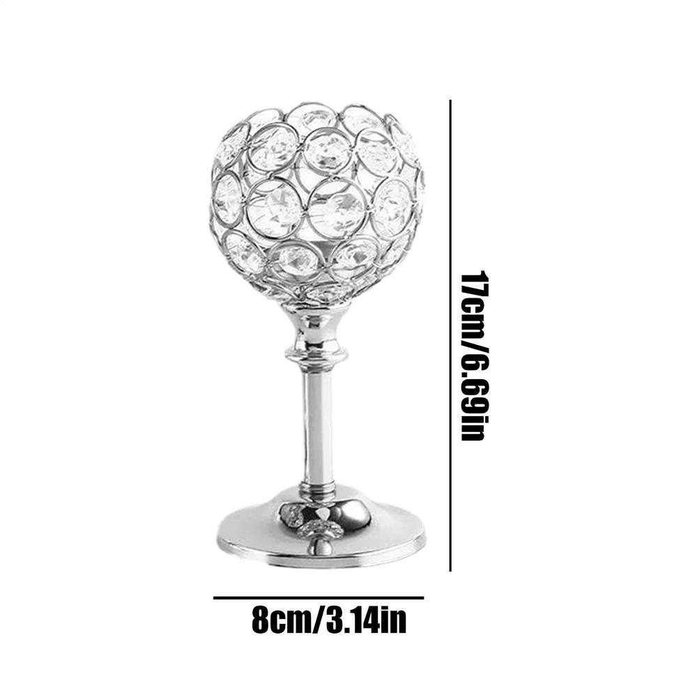 Рождественский подсвечник Хрустальный Винтажный Домашний Декор Рождественский подсвечник Декор для Свадебной Вечеринки Дома Класса Спальни Гостиной S