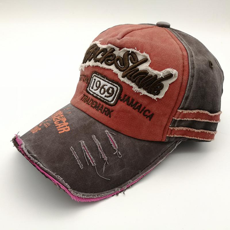 Fashion Letter Embroidered Baseball Cap With Wide Brim For Outdoor Casual Wear