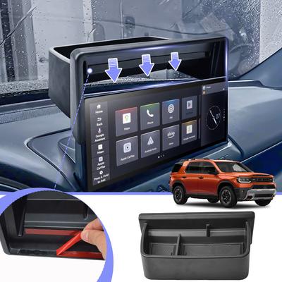 Mittelkonsole Armaturenbrett Ablagefach Aufbewahrungsbox für 2026 Honda Passport Hinter Bildschirm 12,3 Zoll Armaturenbrett Auto Organizer Zubehör