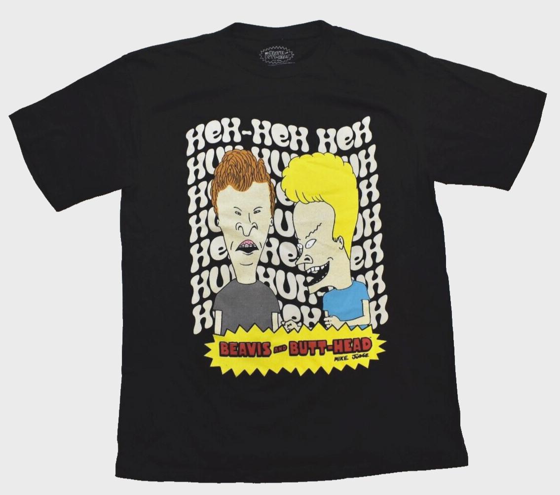 Beavis And ButtHead Mens MTV Beavis Butthead Heh Heh Shirt New Small S