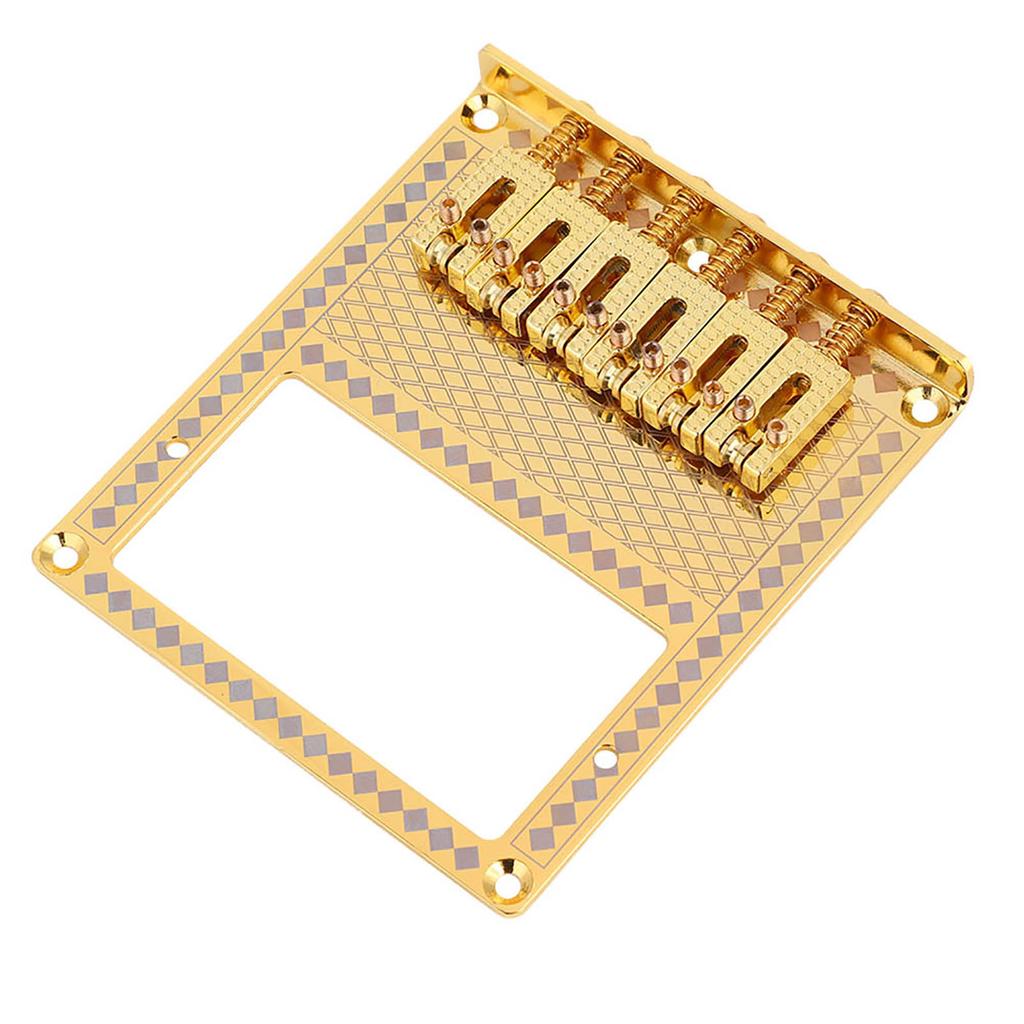 Metal Roller Saddle Bridge Humbucker Pickup Mount for TL Guitar Replacement Parts