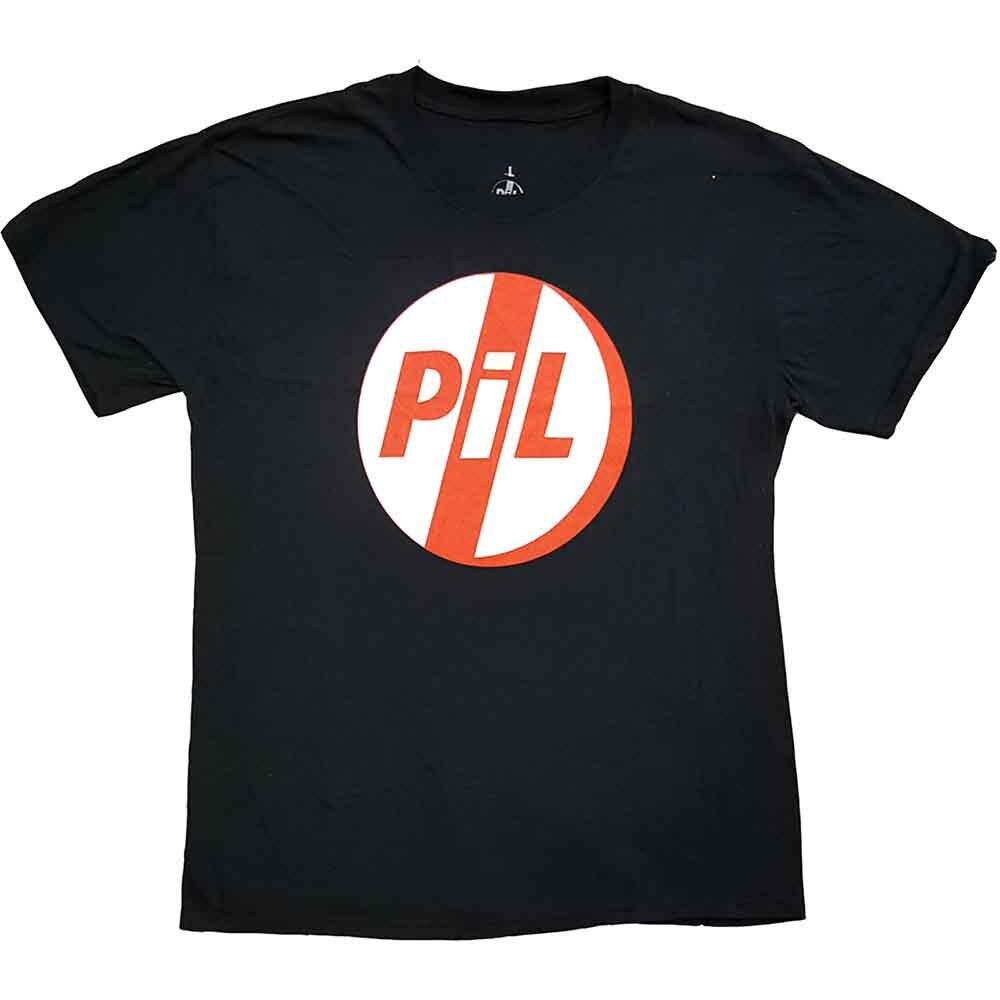 PIL (Public Image Ltd Logo T-Shirt Black New Unisex T-Shirt L