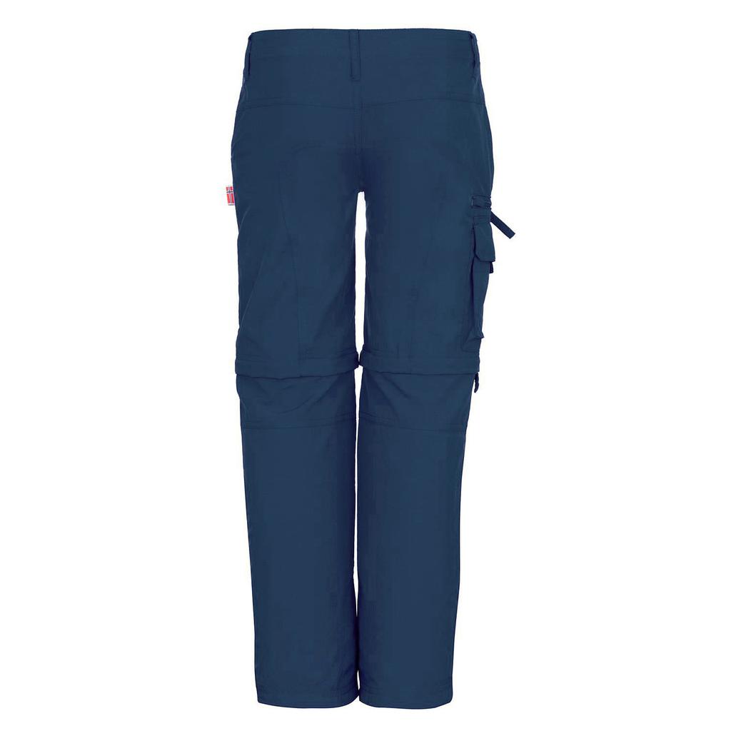 Spodnie zapinane na zamek dziecięce dla chłopca/dziewczynki Trollkids Kids Oppland Pants Slim Fit mystic blue (111-142)