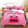 Angry Geometry Dash Bedding Set Single Twin Full Queen King Size Bed Set Game Bedroom Duvetcover Sets Anime Bed Sheet Set Tool