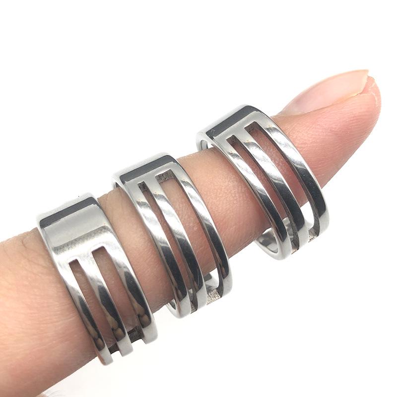 Zarif Paslanmaz Çelik Açık Yüzük Açacağı - Kendin Yap Takı Aleti