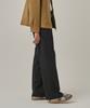 ANALOG MOOD One-Pleat Stripe Slacks (Black)