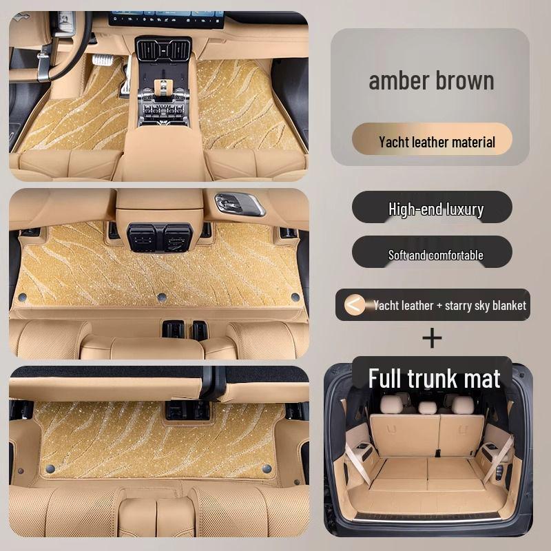 Fang Cheng Bao 8 Car Floor Mats: Full Coverage for 2025 Model, 6 or 7-Seater