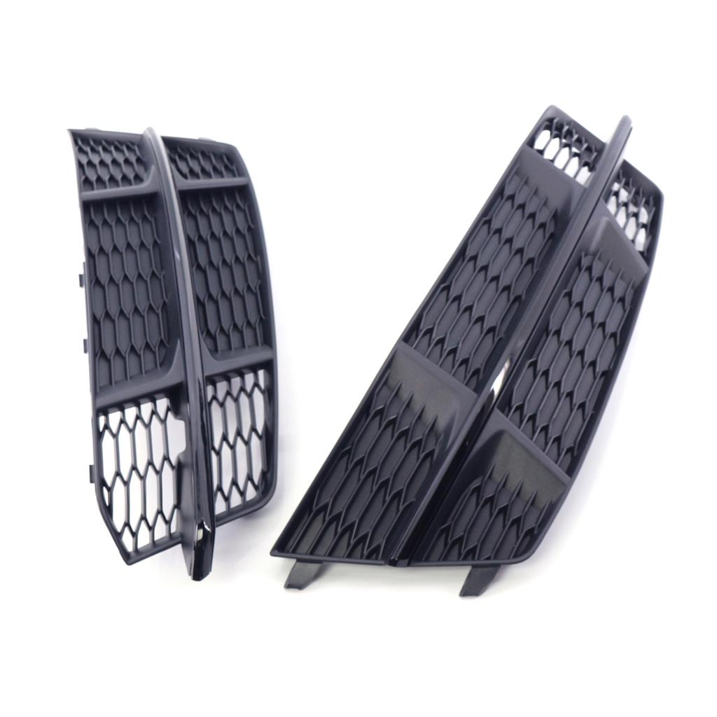 Front Kidney Grille Grills for A6 (C7) S-Line (OEM:4G0807682AN,4G0807681AN) ABS Grille