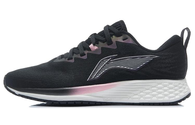 Li Ning Red Hare 4 Марафонские Низкие Беговые Кроссовки Женские Черно-Белые ARMR004-5 36