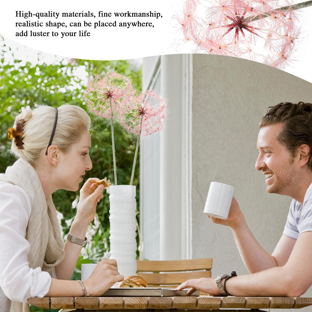 Simulation Löwenzahn Weich DIY Dekoration Mehrzweck Eisen Löwenzahn Kunstblume