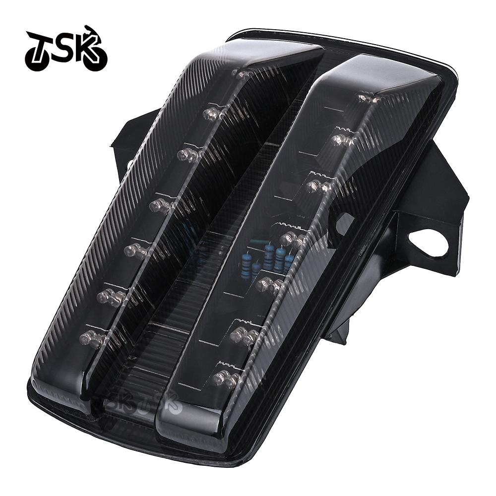 Motorcycle LED Integrated Taillight Tail Turn Signals Light For SUZUKI SV650 2003-2012 SV1000 Integrated Rear Tail Light Brake