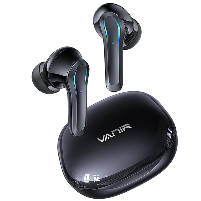 

VANIR Wireless Bluetooth Earphones, AI Intelligent Noise Canceling, Noise Canceling Bluetooth Earphones for Calls, In-Ear Earphones, Built-in