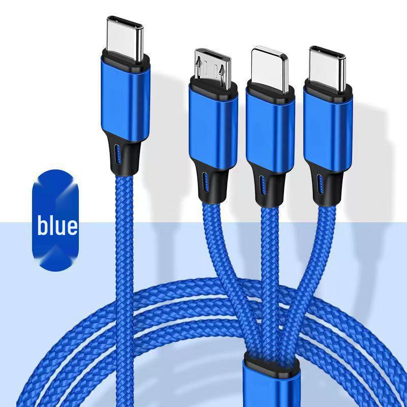 Geflochtenes 5-in-1 PD-Ladekabel für Huawei TYPE-C-Geräte