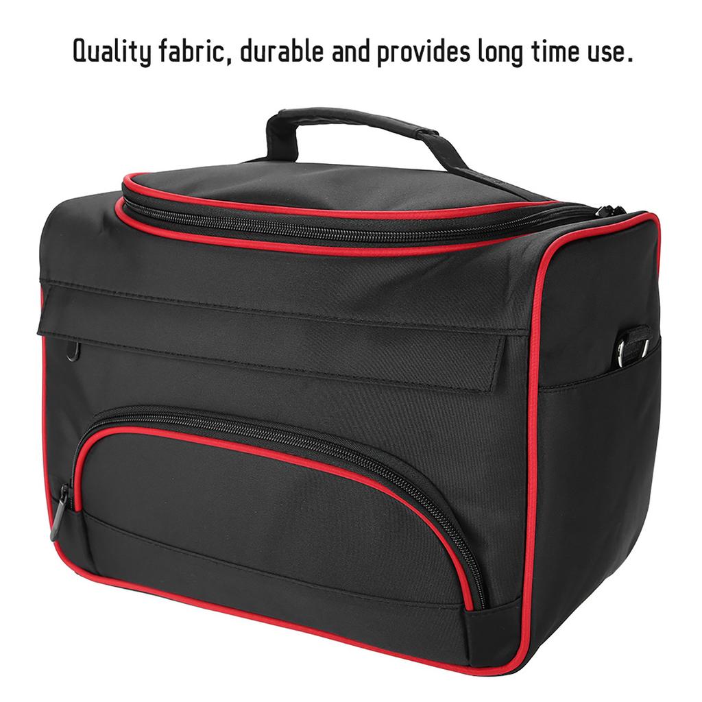Large Capacity Pro Hairdressing Hair Equipment Salon Tool Carrying Bag Travel Storage Black