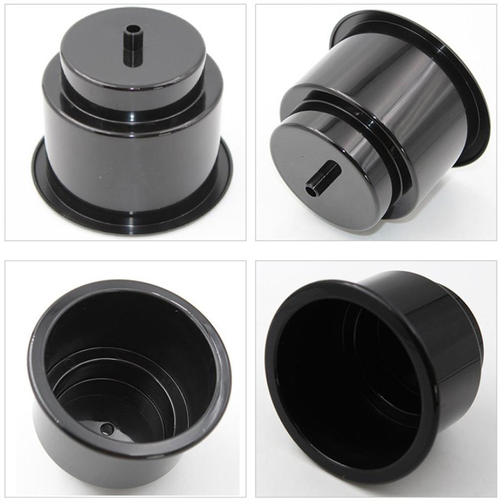 Marine RV Car Bottle Holder Plastic Cup Insert Drainer for Furniture Sofa Poker Table Accessories