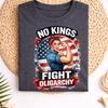 No Kings Fight Oligarchy Shirt, Anti Oligarchy Protest Graphic, Political Resistance Art, Power To People Statement Top, Freedom Message