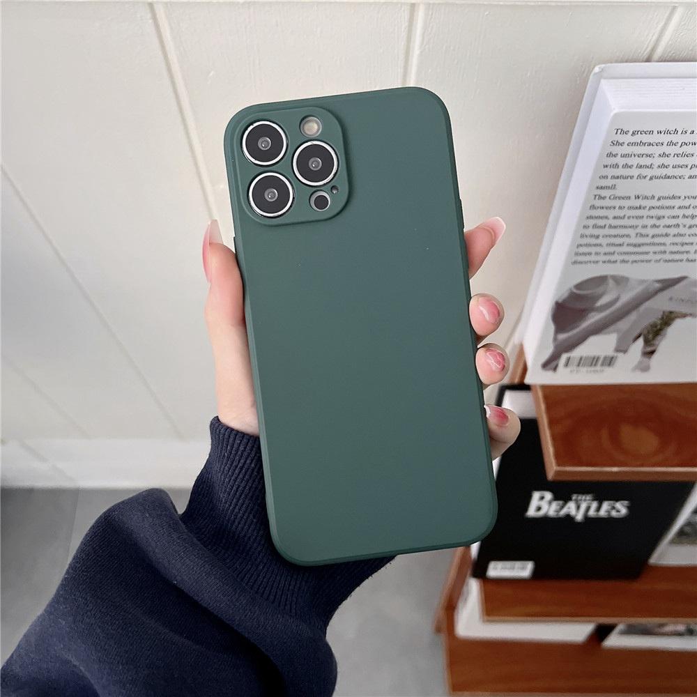 For OPPO R17 A53 A32 A31 A9 A5 2020 R17 R15 F11 Pro R11S R11 R9 Plus A3 A83 A1 Soft Silicone Straight Edge Phone Cover