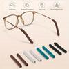 Upgraded Soft Glasses Ear Pads, Non-Slip Knitted Glasses Clips, Comfortable Glasses Sleeves, Glasses Ear Pads And Non-Slip Rear Glasses Clips