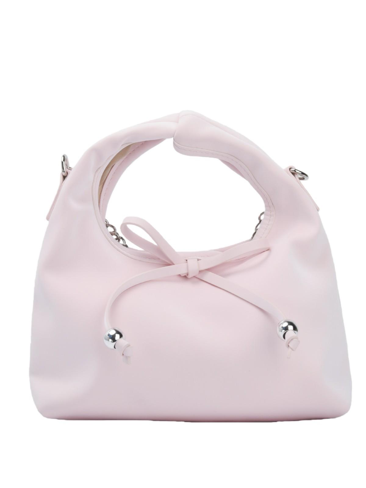 2025 Women s Solid Color Bow Tie Strap Crossbody Bag - Light Luxury Texture Ladies Shoulder Bag