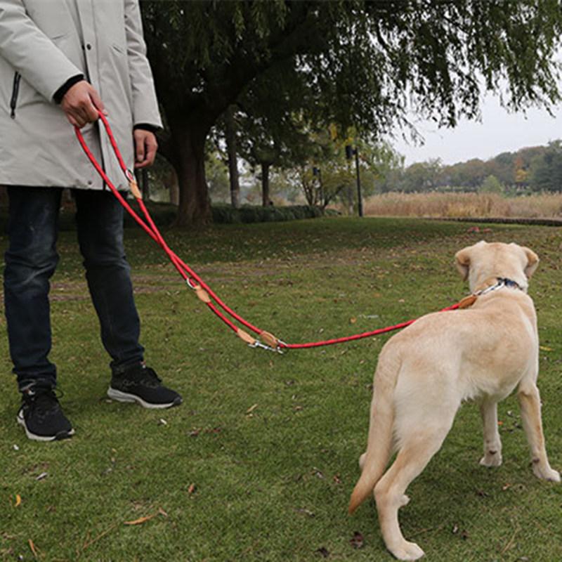Dog Leashes Harness for Dog Walker Dogs Double Leash Hands Free Harness Dogs Walking Multifunctional Chain Pet Accessories Belt