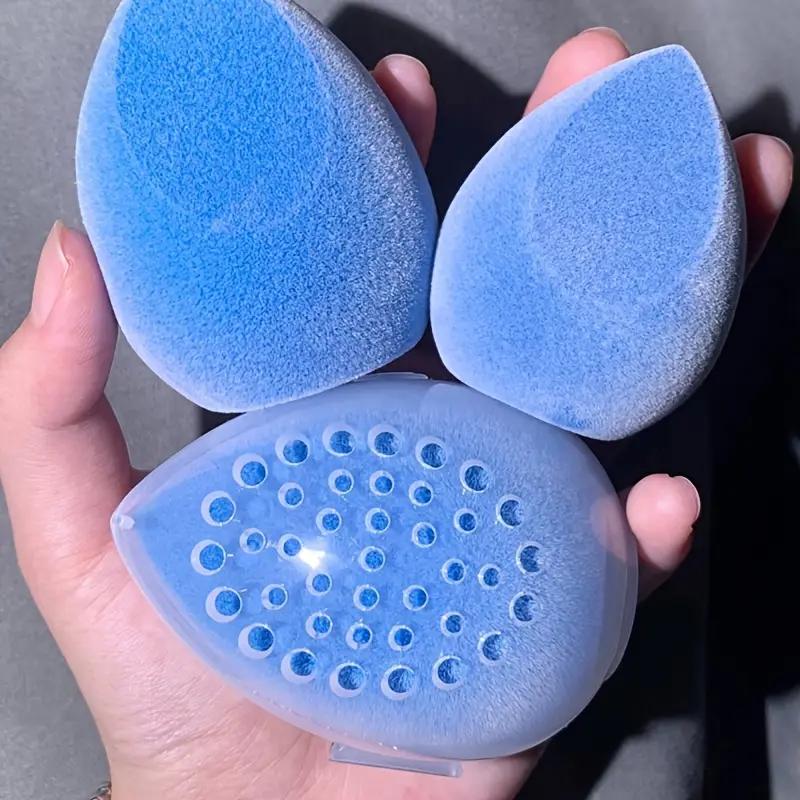 1PCS Makeup Egg Beauty Egg Powder Puff Transparent Storage Box Egg Shell Powder Puff Shell Portable Travel Storage Case