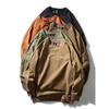 American-Style Outdoor Mountain Pullover Running Sports Quick-Drying Sweatshirt Men's 2024 Spring and Autumn Export Men's Outwear