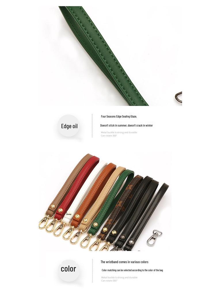 Women's Black Handheld Clutch with Strap & Accessories