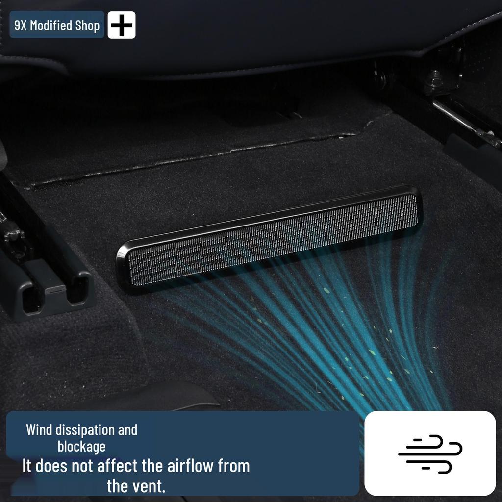 Jike 9X Seat Air Vent Stainless Steel Protector: Dustproof, Anti-Clogging, Practical Upgrade.