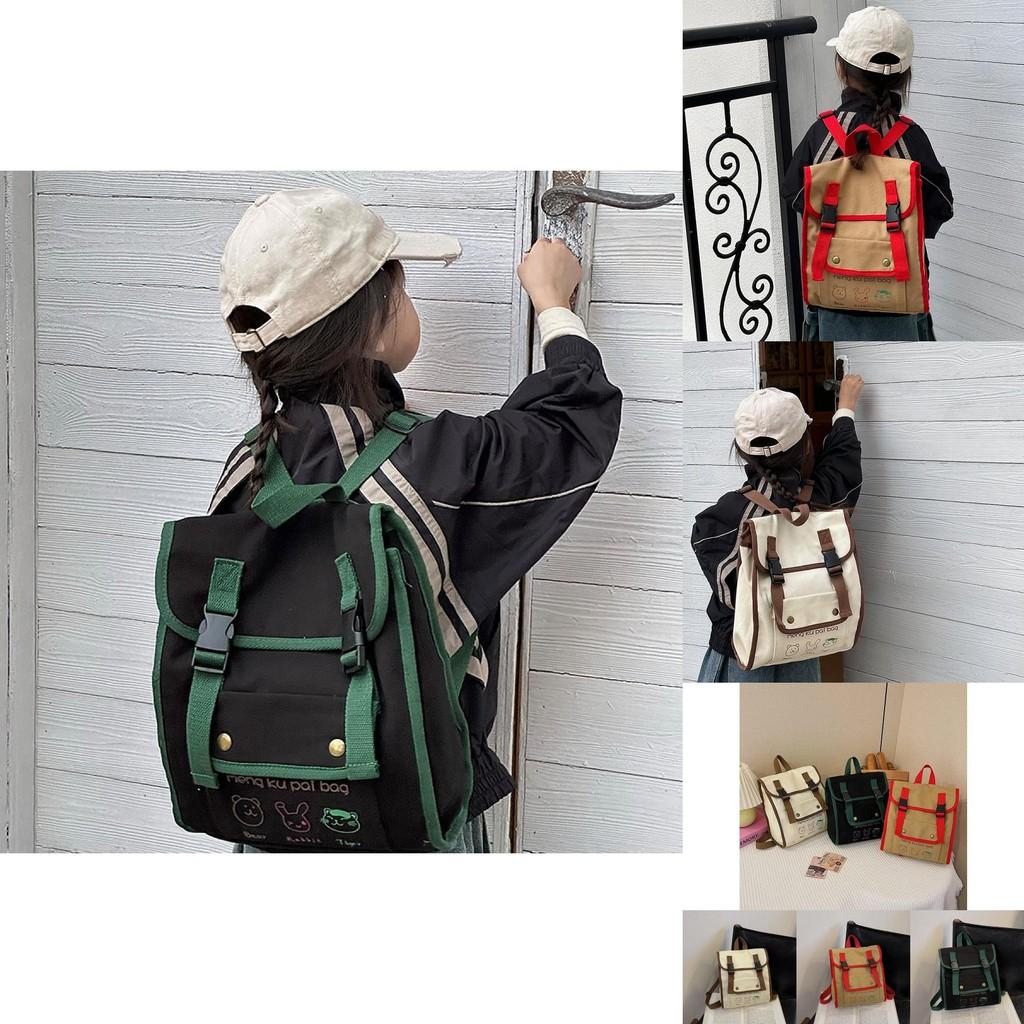 Lovely Cute Animal Print School Backpack For Preschoolers With Breathable Support