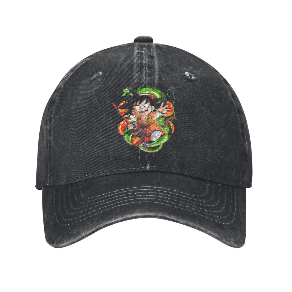 Dragon Ball  Z Logo Baseball Caps Vintage Distressed Cotton  Sun Cap Unisex Outdoor Activities Gift Hats Cap