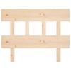 Headboard 93.5 X 3 X 81 Cm Solid Pine Wood