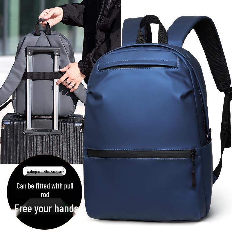 Urban Minimalist Men's Leather Backpack - Southeast Asia Edition