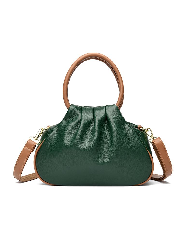 

2025 New Cloud Dumpling Bag Large Capacity Portable Mom Bag Folded One Shoulder Crossbody Women s Bag зелений