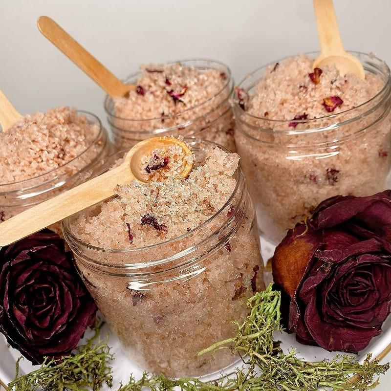 10/30PCS Mini Wooden Spoons Round Head Coffee Honey Tea Spoon Kitchen Natural Wood Sugar Salt Condiment Scoop Reusable Tableware