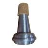 Portable Bb Trumpet Mute For Quiet Practice Aluminum Alloy Light weight Easy To Carry Durable Sound Reducer