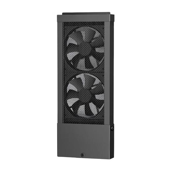 Exhaust Fan for Sliding Windows Reversible Airflow Fan with Double-Layer Metal Mesh Powerful Quiet