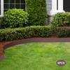 5PCS Steel Lawn Edging, 39 Inch Metal Garden Border, Flexible Landscape Edging for Yard, 5" Tall Lawn Barrier, Steel Yard Edging